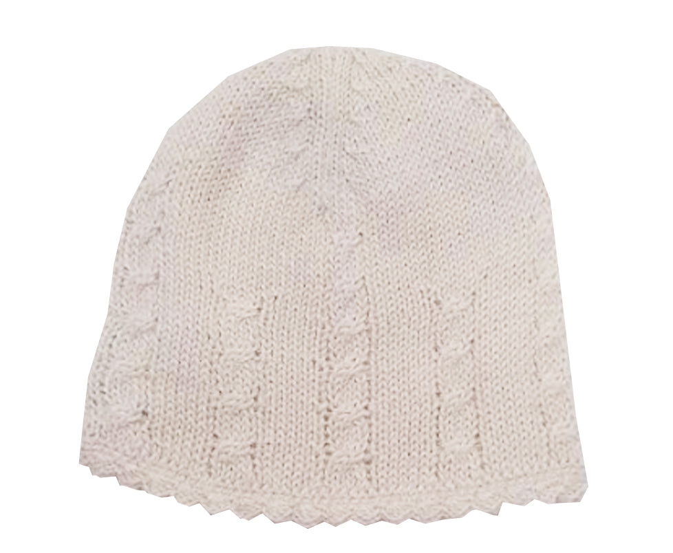 Ivory Baby Alpaca Hat - Little Threads Inc. Children's Clothing