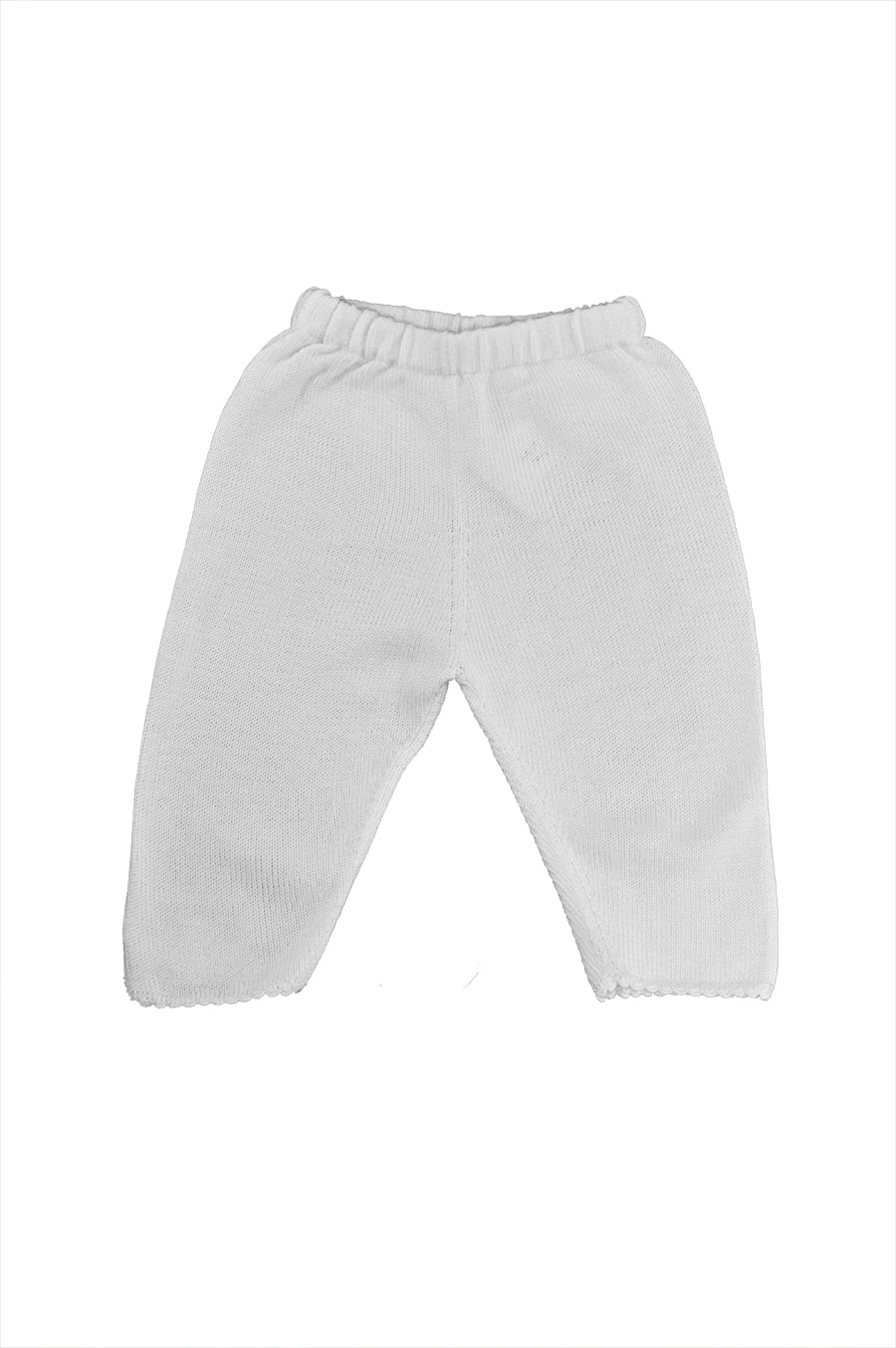 White Knit Pant - Little Threads Inc. Children's Clothing