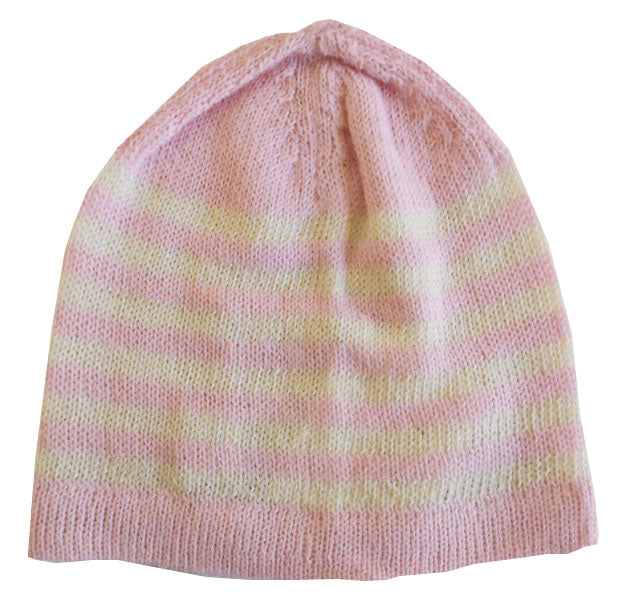 Pink & Ivory Baby Alpaca Hat - Little Threads Inc. Children's Clothing