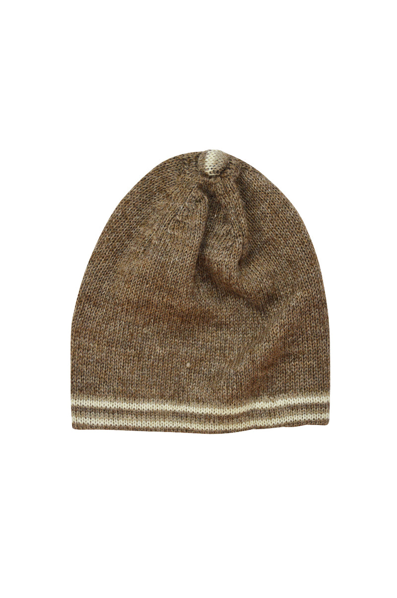 Brown Alpaca Hat - Little Threads Inc. Children's Clothing