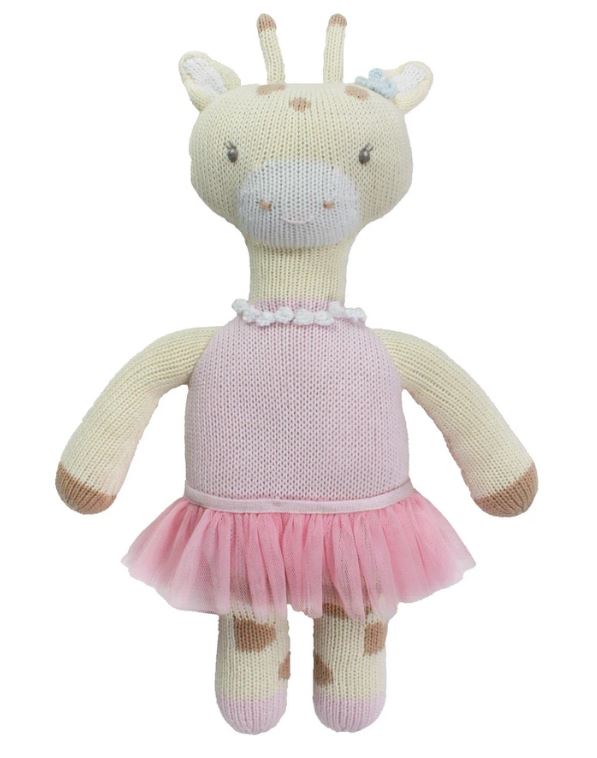 Gisele the Giraffe Knit Doll - Little Threads Inc. Children's Clothing