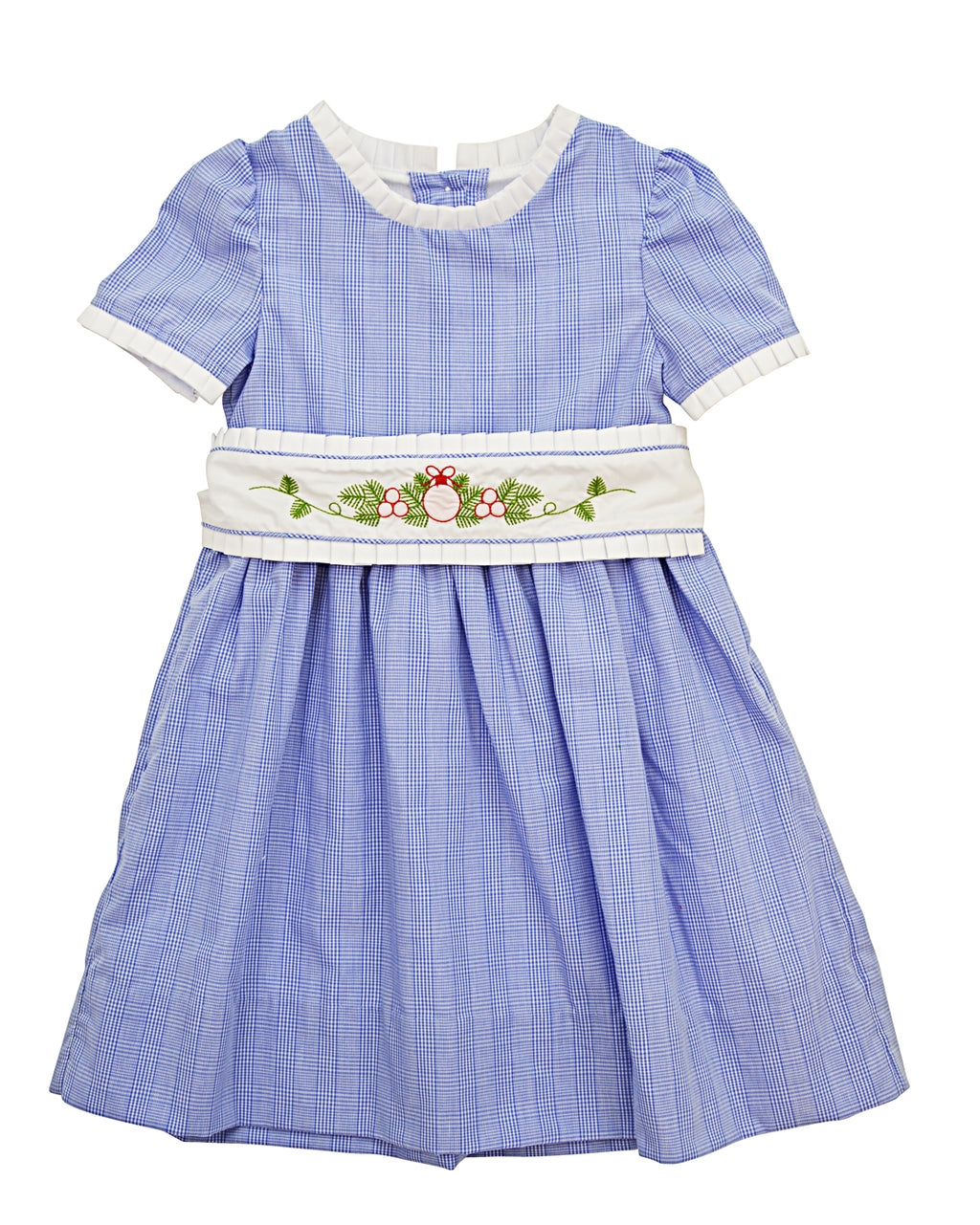 One Dress, two Holidays,  Dual Sash Dress - Little Threads Inc. Children's Clothing