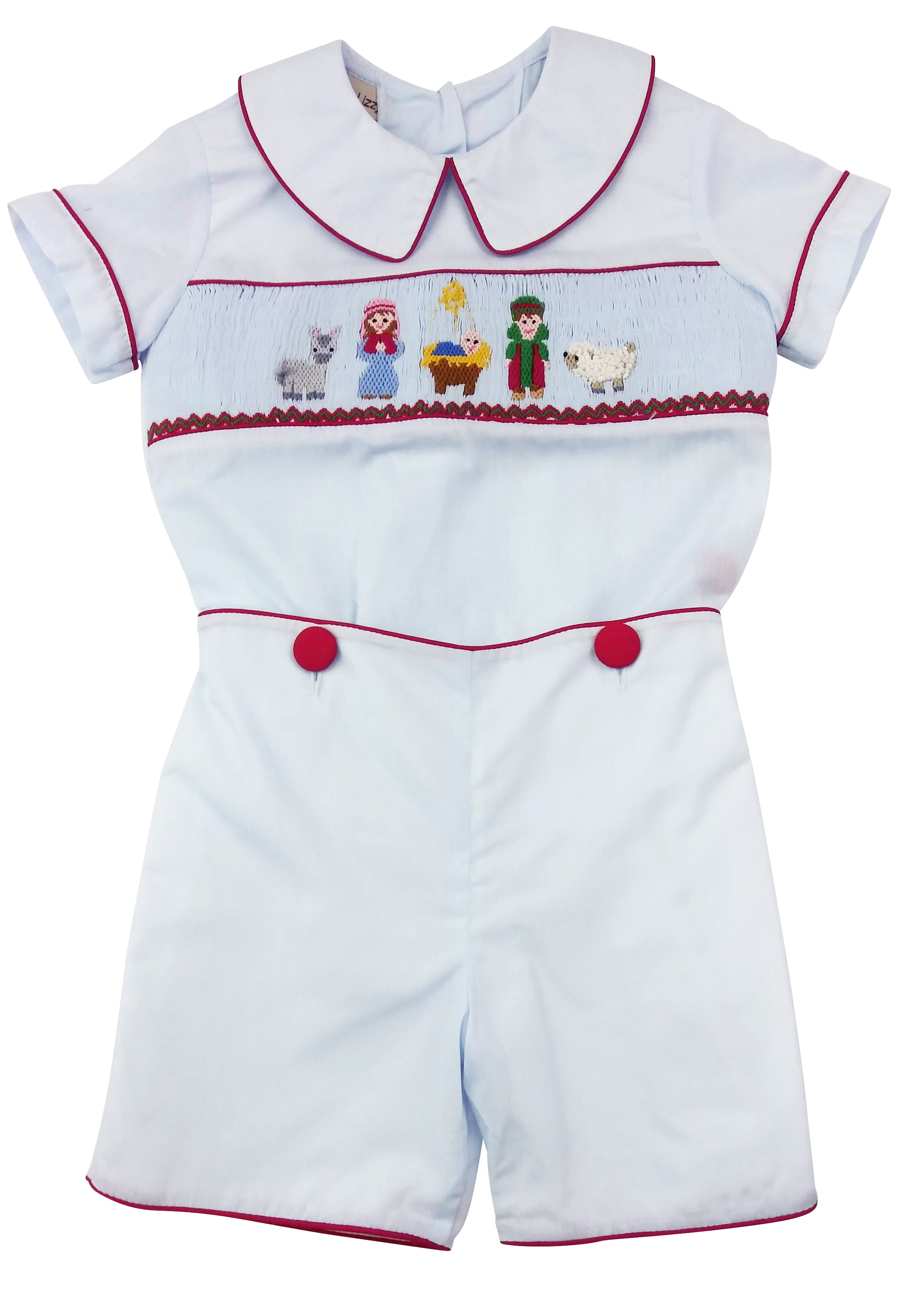 Nativity Boy's Short Set - Little Threads Inc. Children's Clothing
