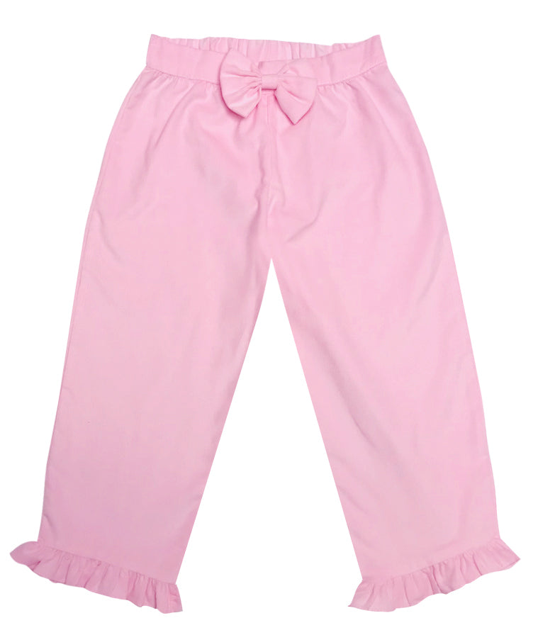 Pink Corduroy Girls Pants - Little Threads Inc. Children's Clothing