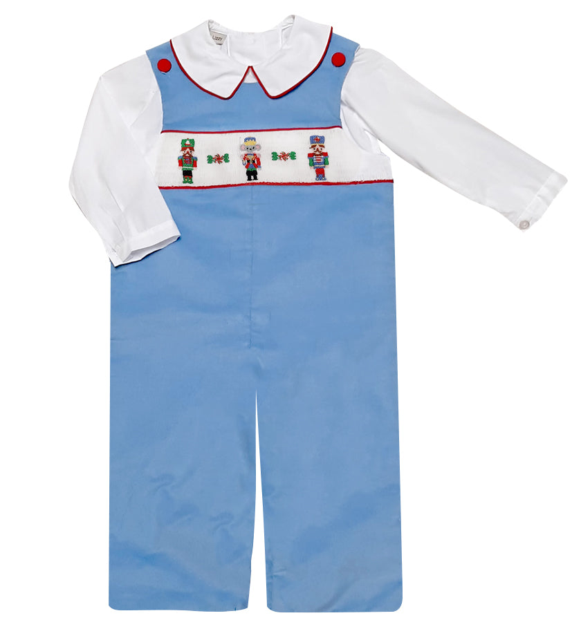 Nutcracker overall set - Little Threads Inc. Children's Clothing