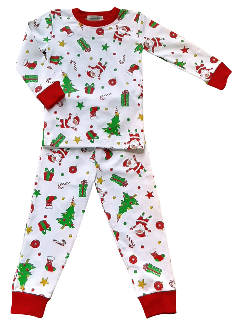 Boy's 2pc Christmas PJs - Little Threads Inc. Children's Clothing