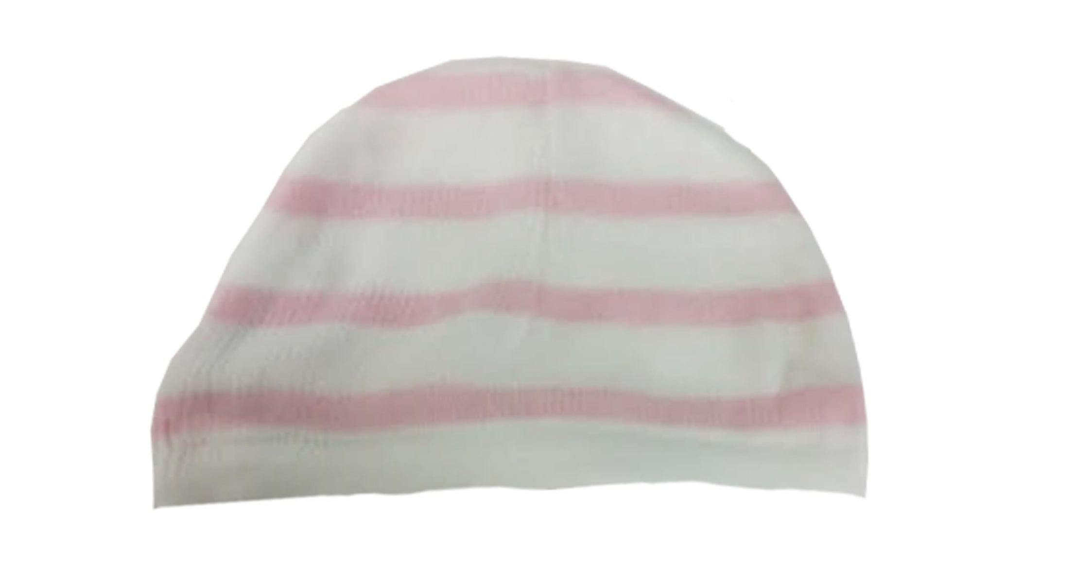 Pink and White Striped Knit Hat - Little Threads Inc. Children's Clothing