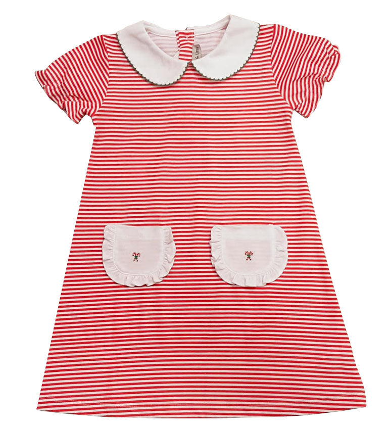 Girl's Striped Dress - Little Threads Inc. Children's Clothing