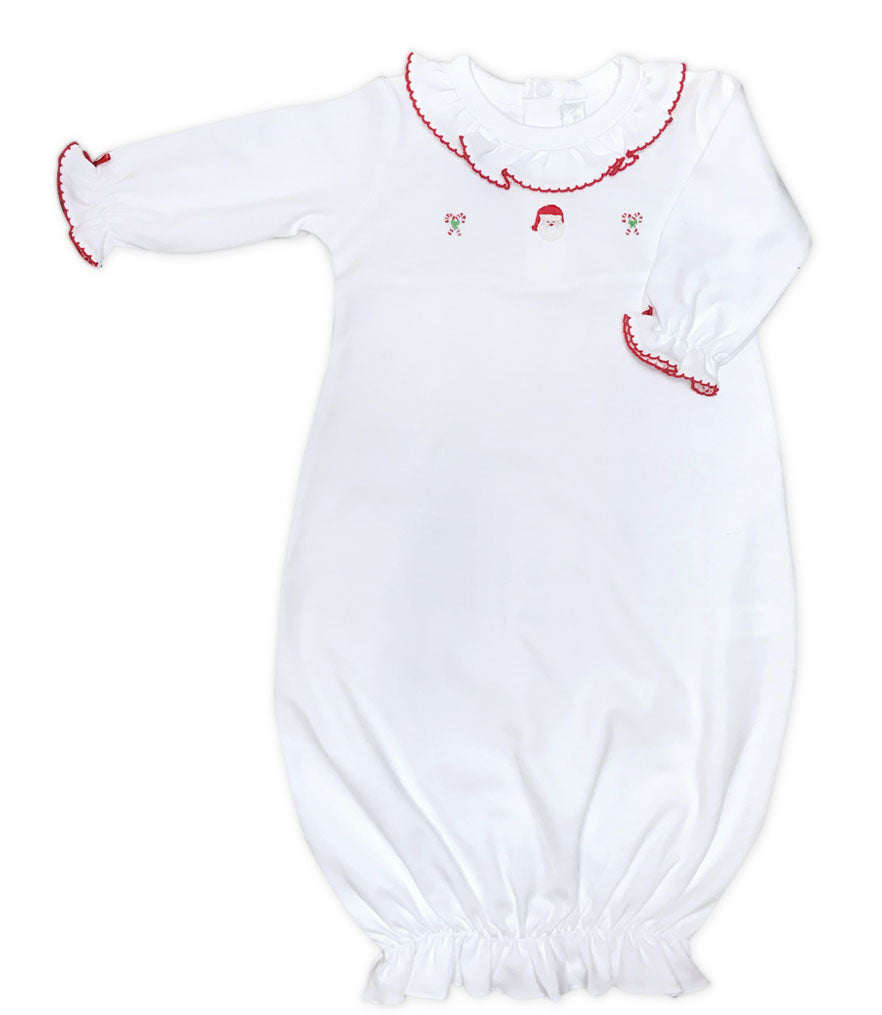 Baby Girls Santa Daygown - Little Threads Inc. Children's Clothing