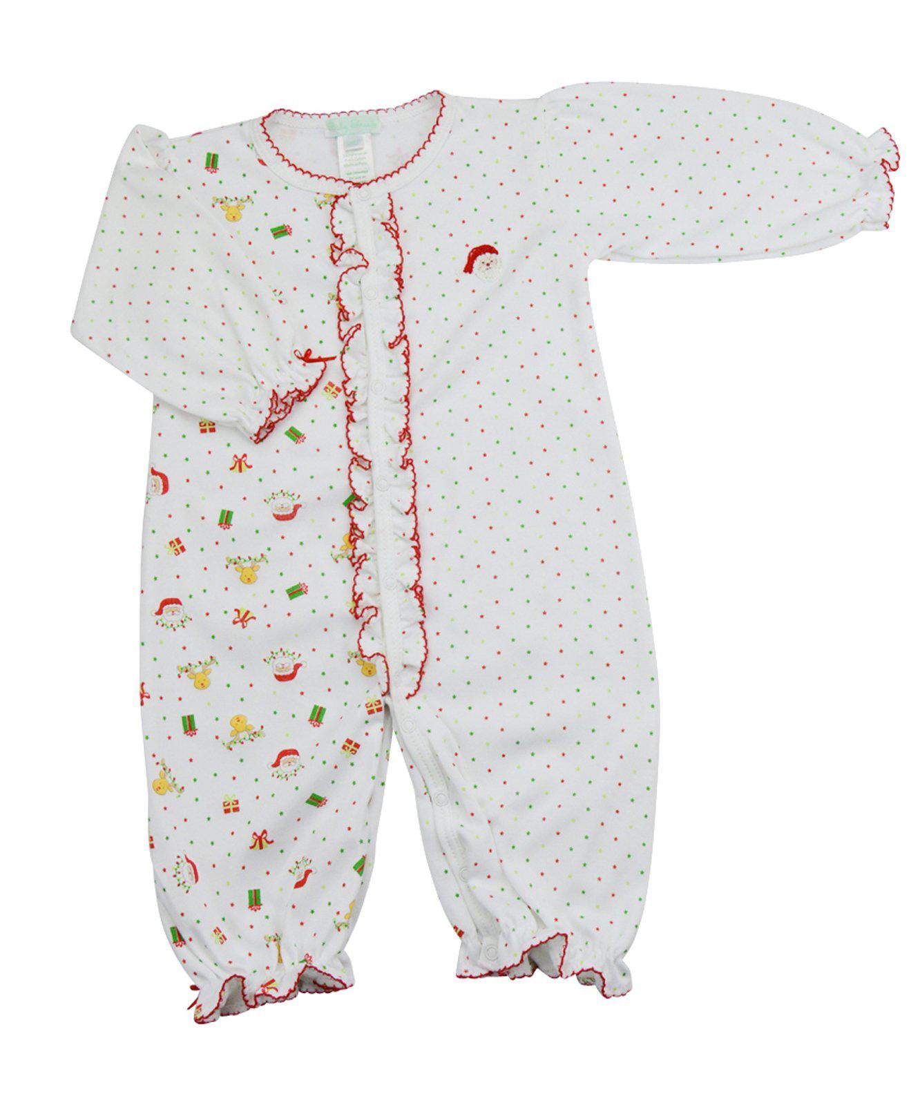 Santa Pima cotton Baby Girl's Converter - Little Threads Inc. Children's Clothing