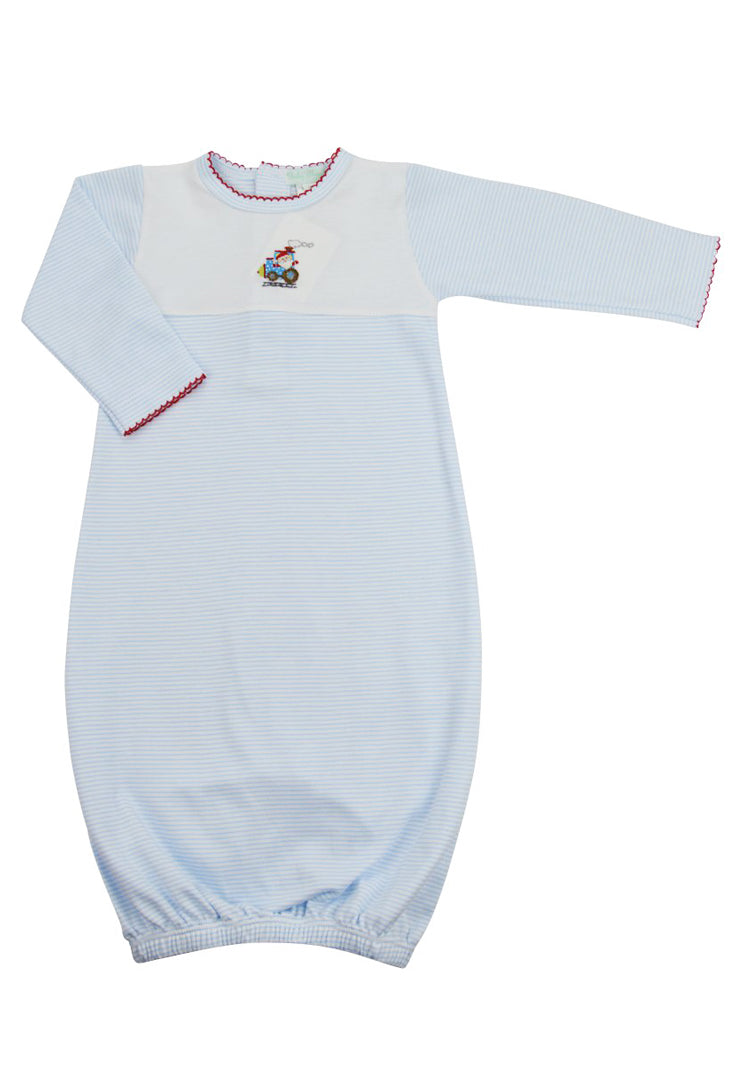 Santa Train Daygown - Little Threads Inc. Children's Clothing