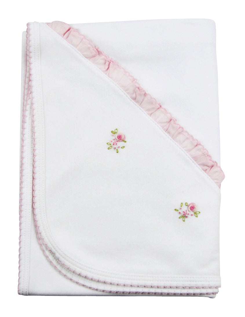 Baby Girl's Flower Bouquets Blanket - Little Threads Inc. Children's Clothing