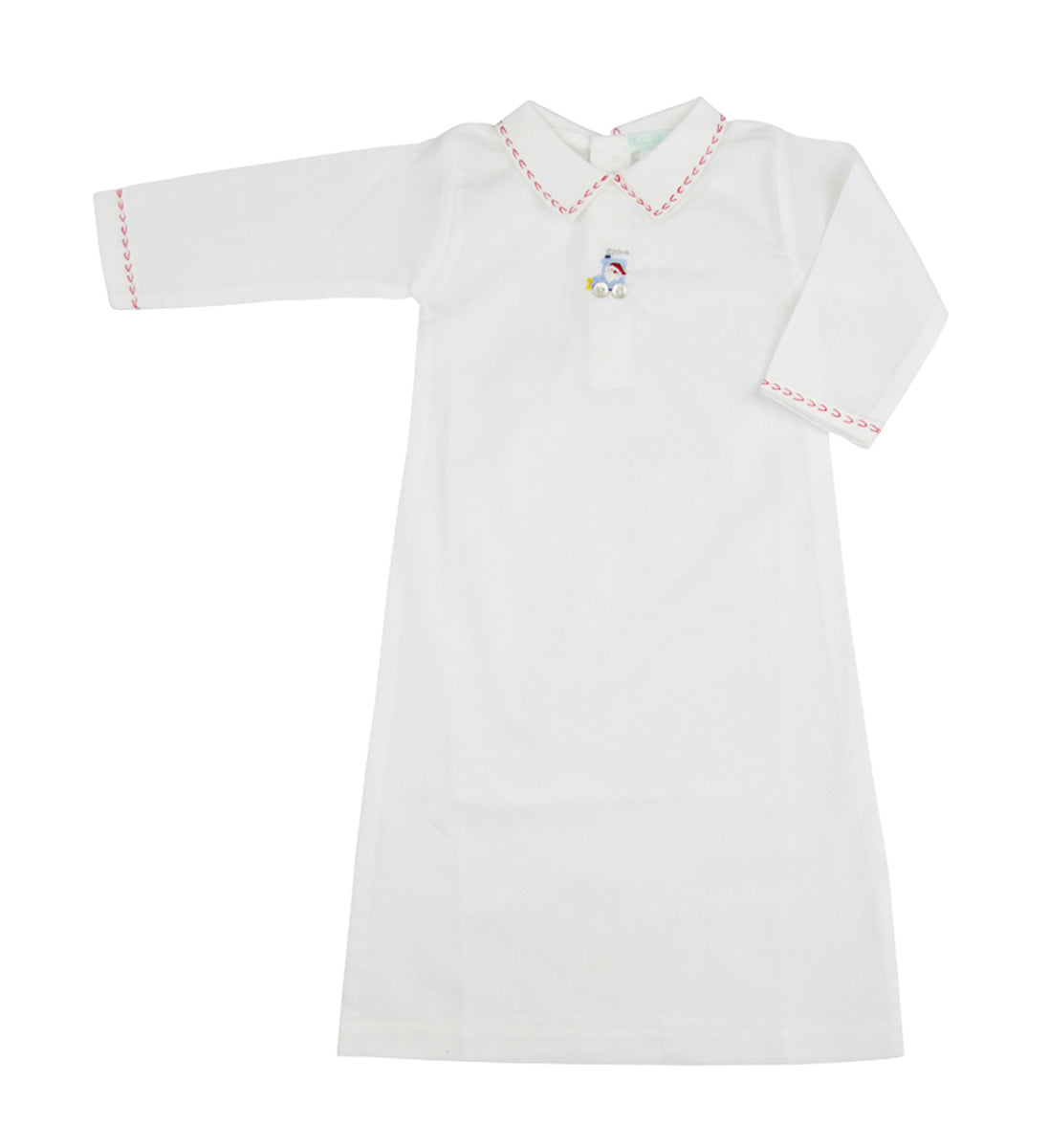 Baby Boy's Santa Train Daygown - Little Threads Inc. Children's Clothing