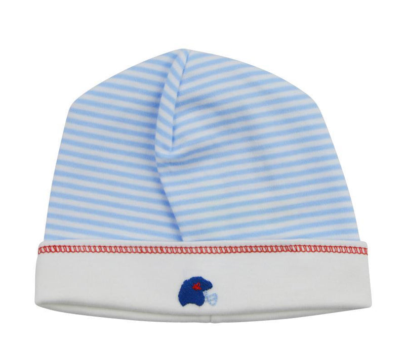 Football Pima Cotton  Baby Boy's hat - Little Threads Inc. Children's Clothing