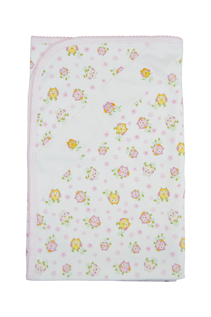 Baby Girl's Owl Blanket - Little Threads Inc. Children's Clothing