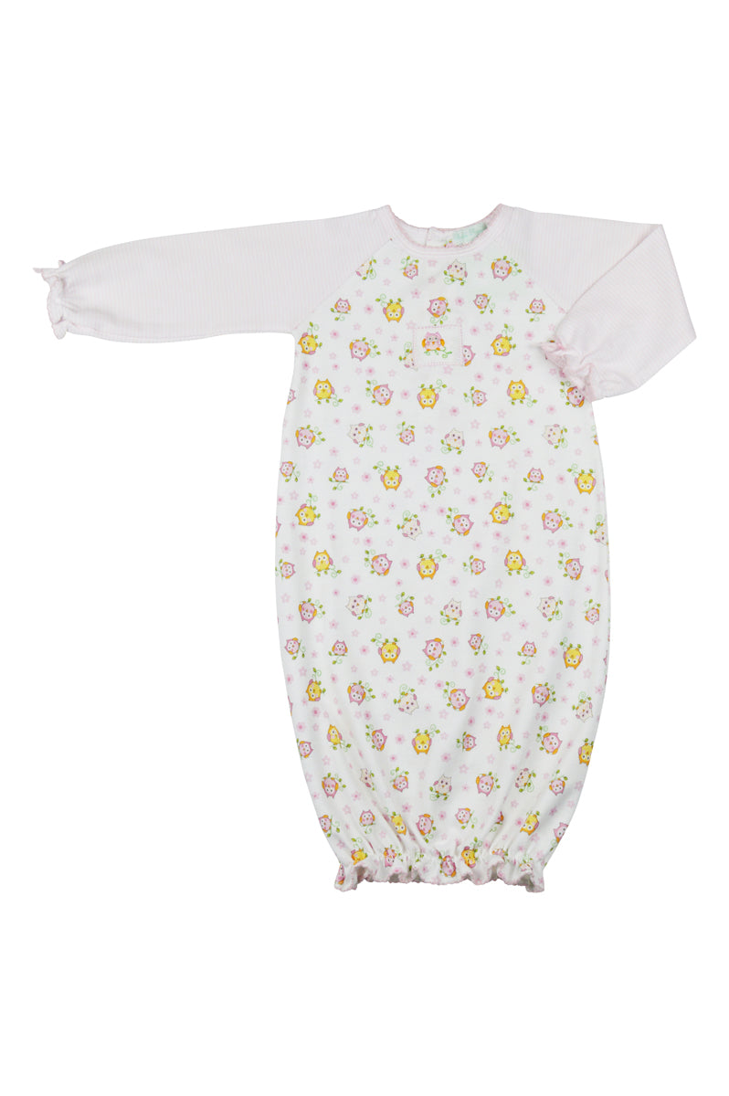 Baby Girl's Owl Print Daygown - Little Threads Inc. Children's Clothing