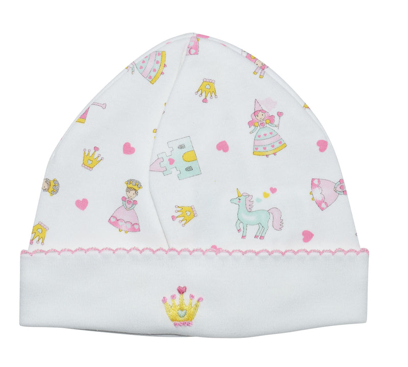 Princess Pima cotton baby hat - Little Threads Inc. Children's Clothing