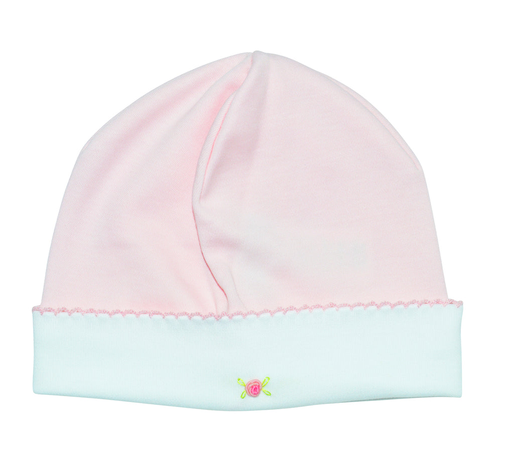 Pink  Baby Gil's Hat - Little Threads Inc. Children's Clothing