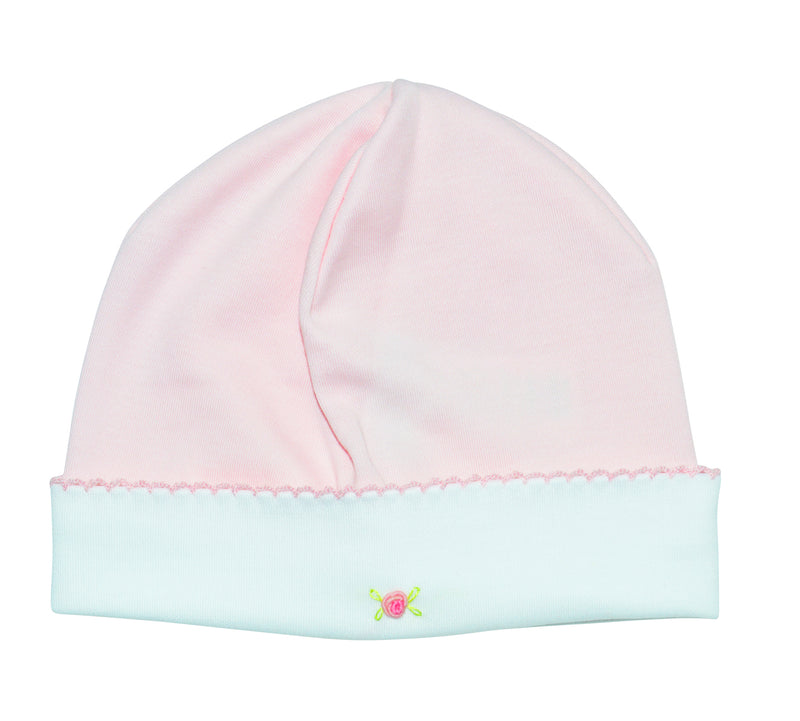 Pink  Baby Gil's Hat - Little Threads Inc. Children's Clothing
