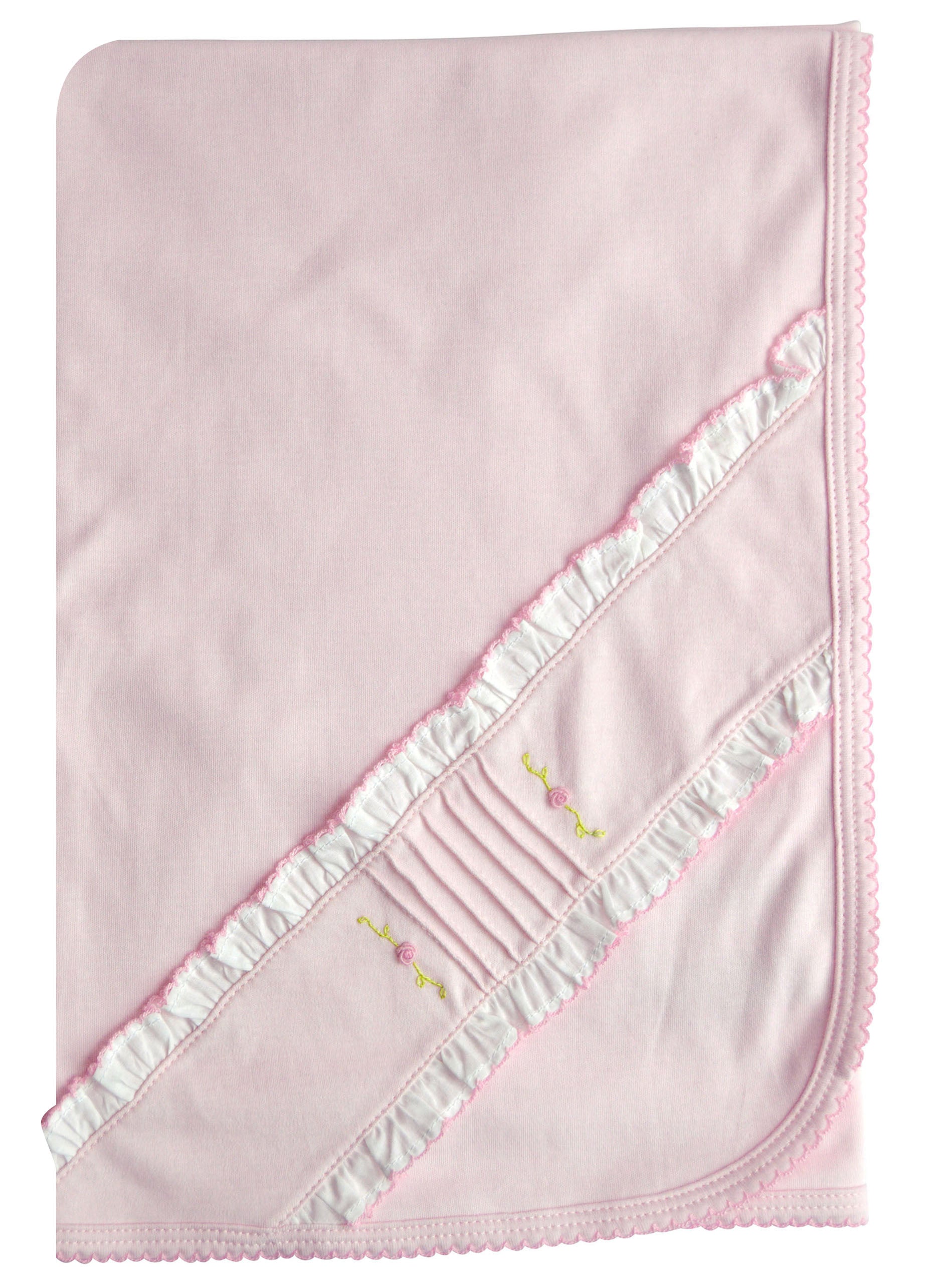 Baby Girl's Pink Eden Blanket - Little Threads Inc. Children's Clothing