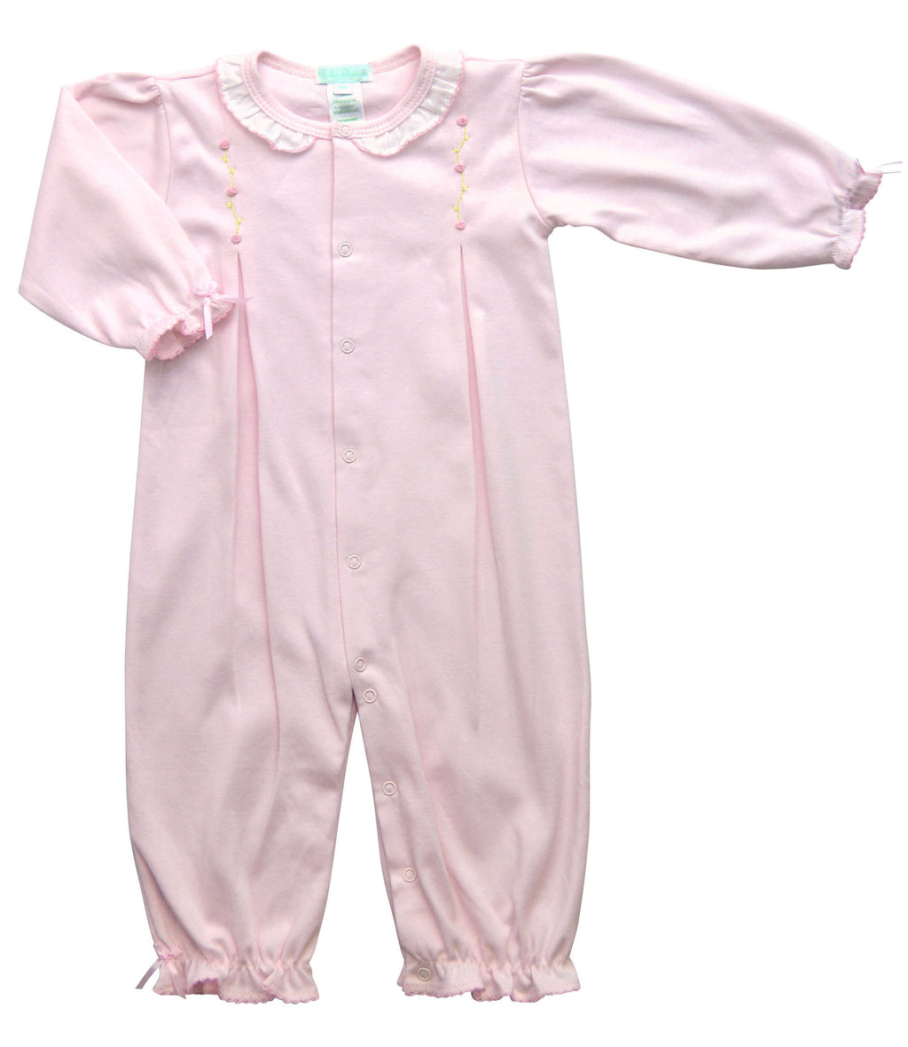 Rose buds pink Baby Girls Converter - Little Threads Inc. Children's Clothing