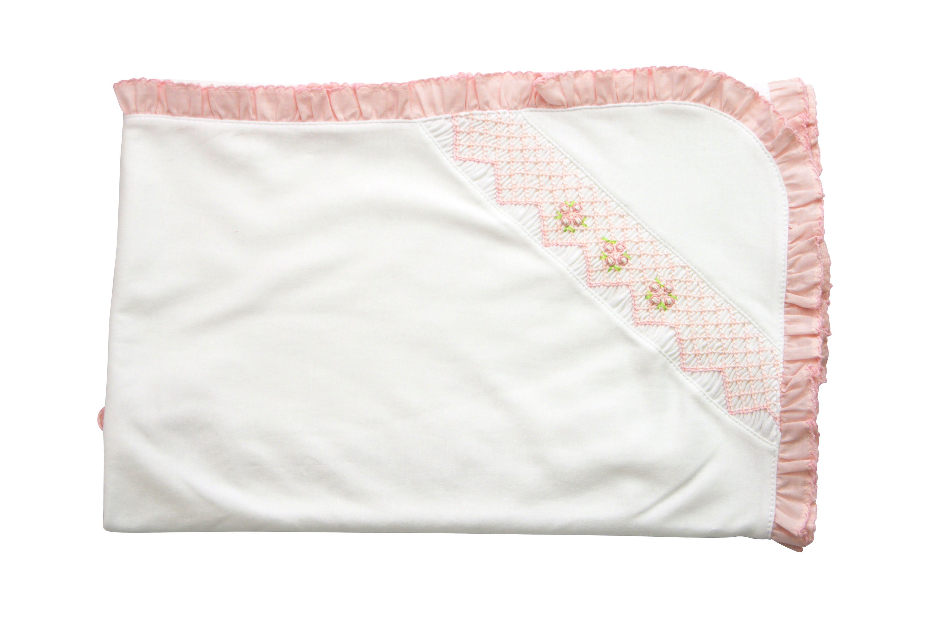 Brielle Pima cotton Baby Blanket - Little Threads Inc. Children's Clothing