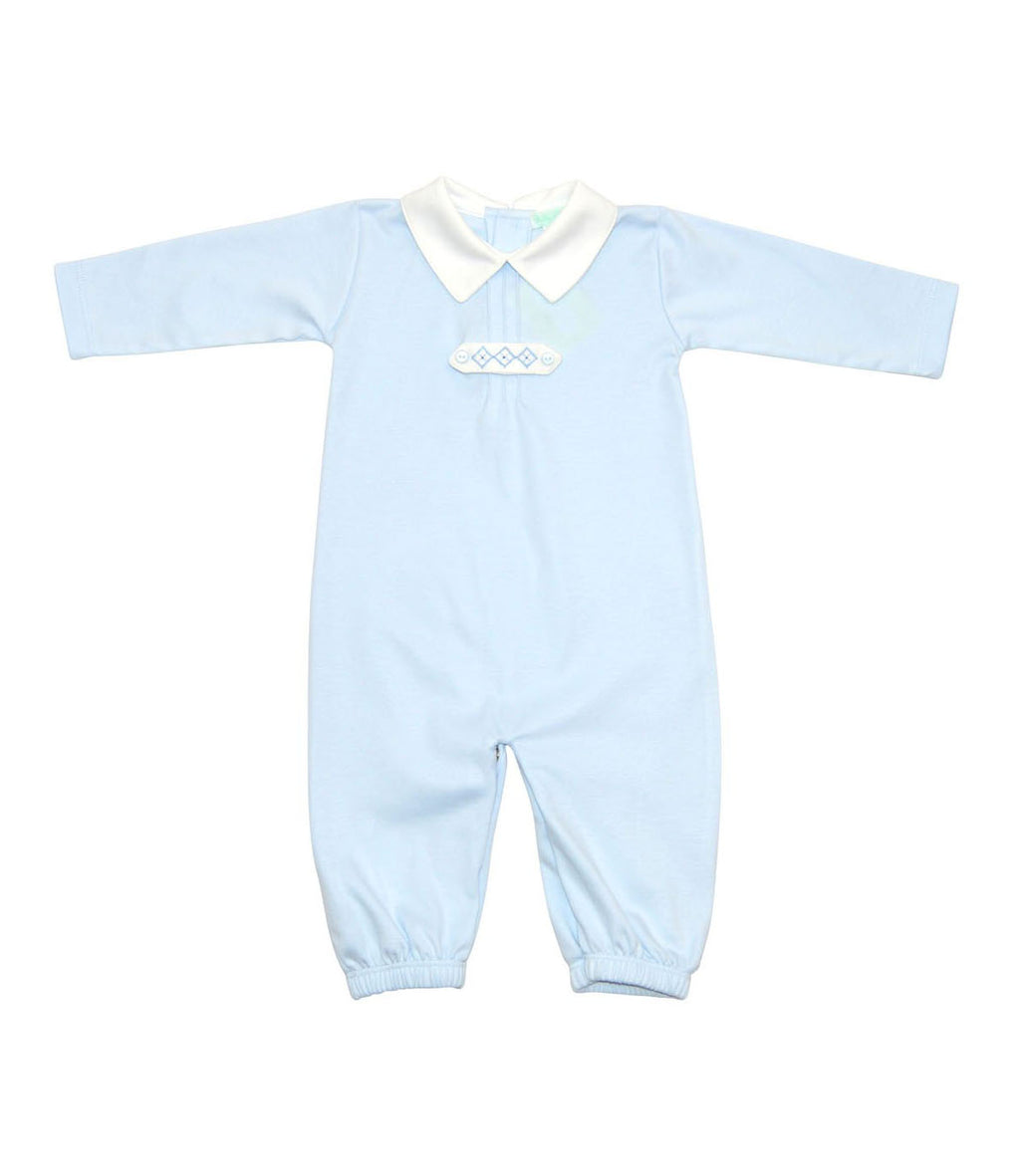 Baby Boy's Blue Diamond Converter - Little Threads Inc. Children's Clothing
