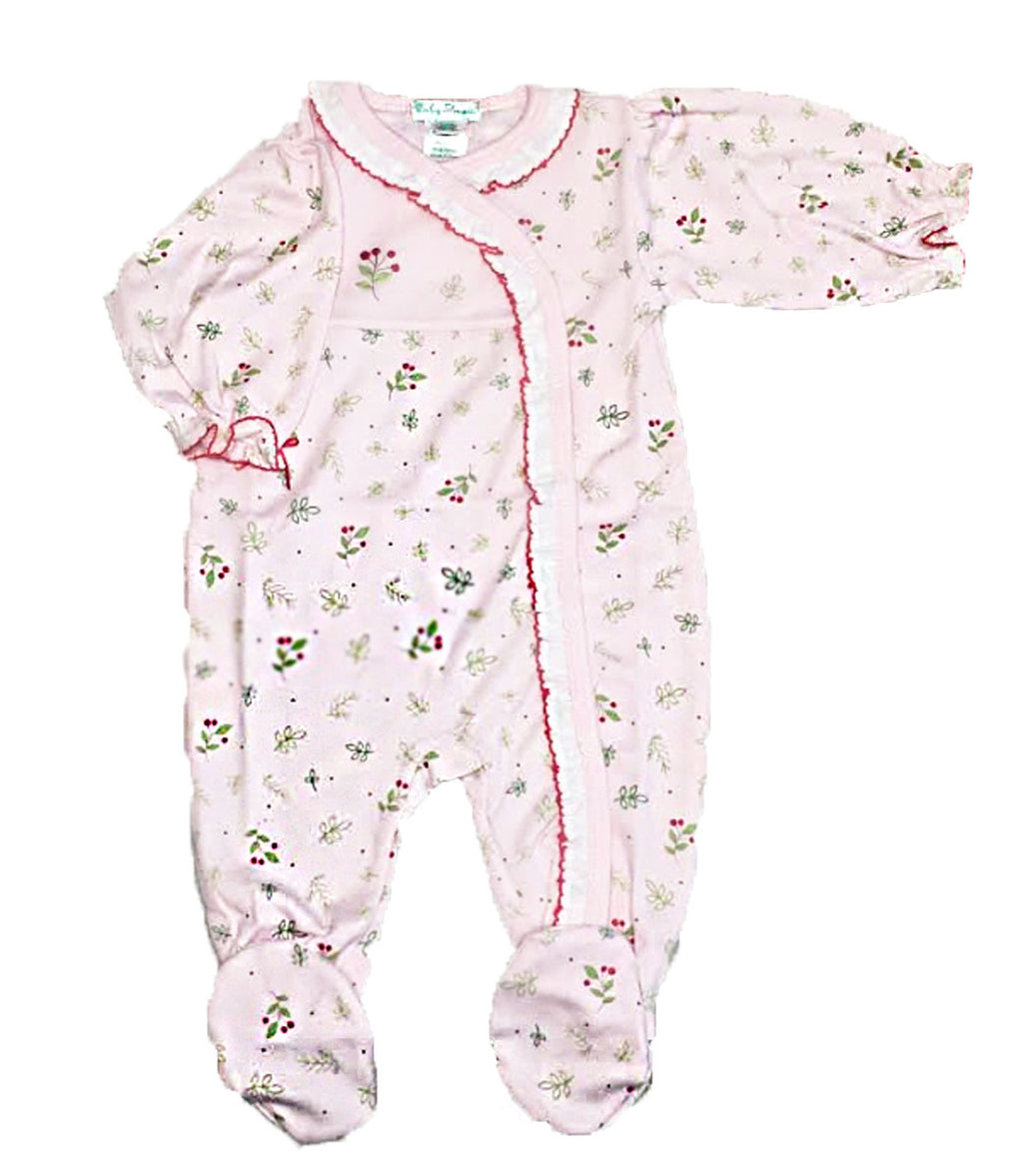 Baby Girl's Sweet Berries Footie - Little Threads Inc. Children's Clothing