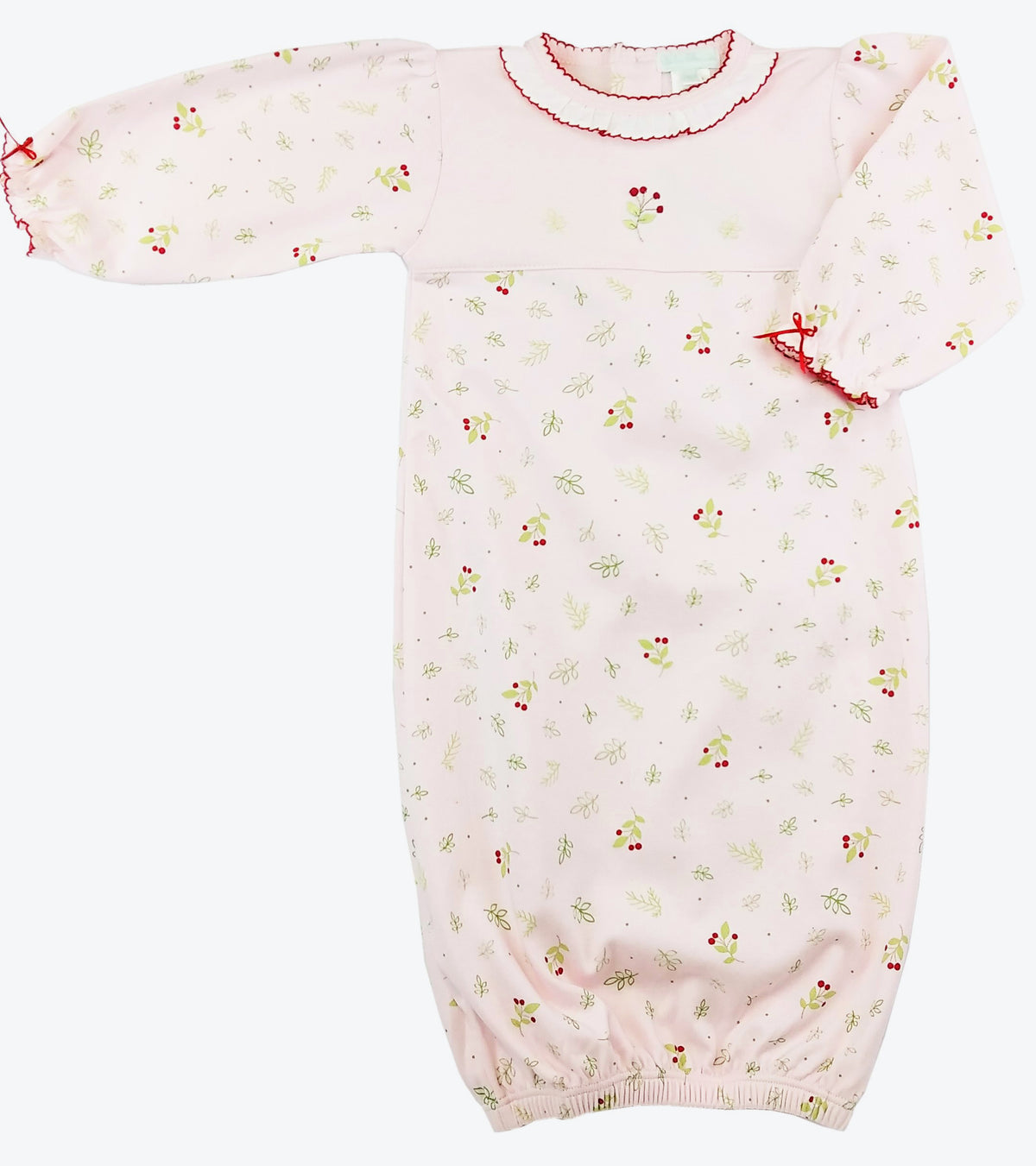 Baby Girl's Pink Berries Daygown - Little Threads Inc. Children's Clothing