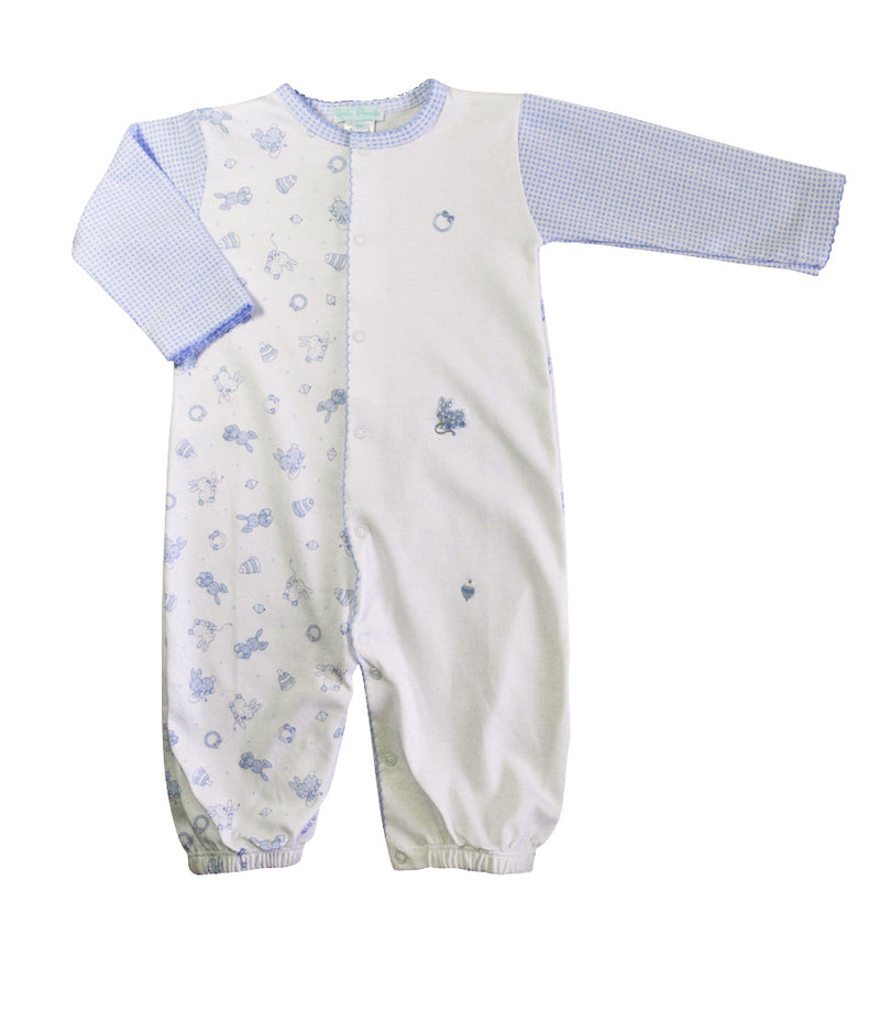 Baby Boy's Blue Toy Bunny Converter - Little Threads Inc. Children's Clothing