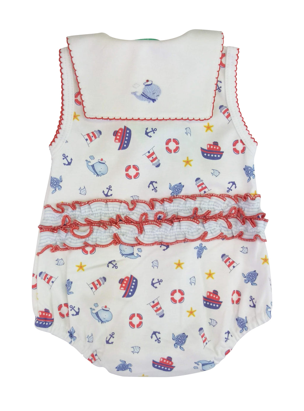 Baby Girl's Nautical Onesie - Little Threads Inc. Children's Clothing