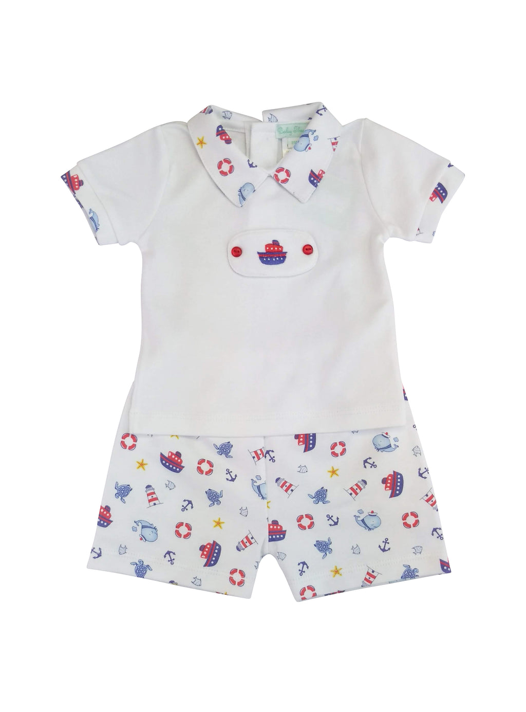 Baby Boy's Nautical Short Set - Little Threads Inc. Children's Clothing