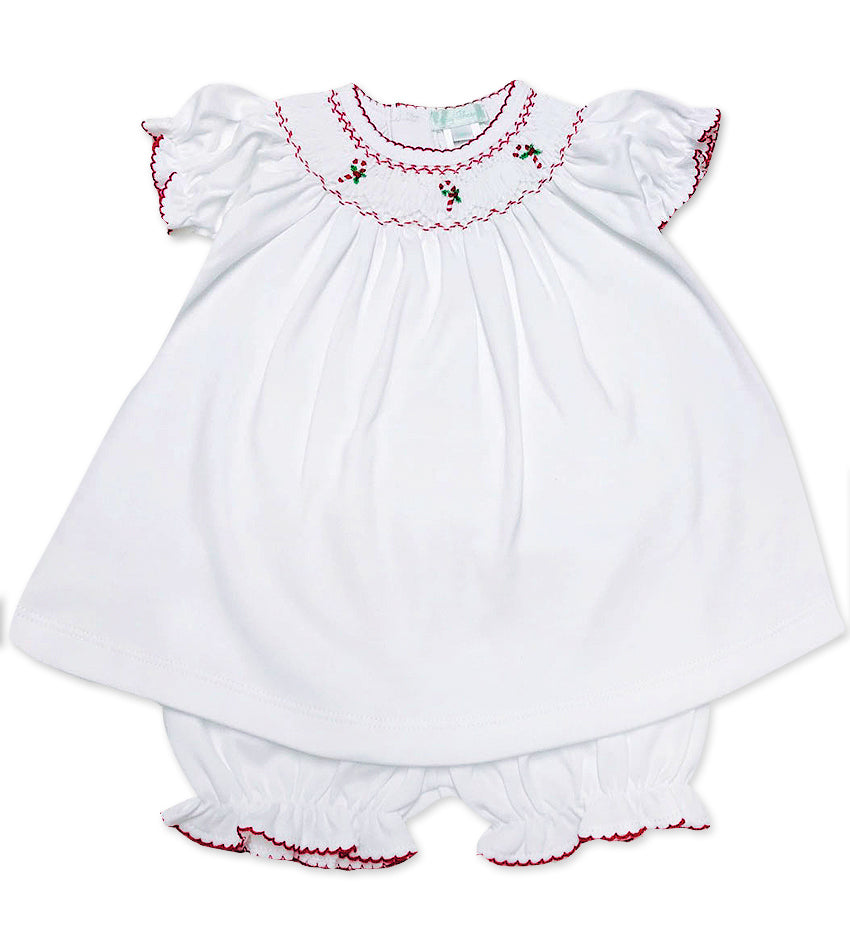 Baby Girl's Candy Cane Bishop Dress - Little Threads Inc. Children's Clothing