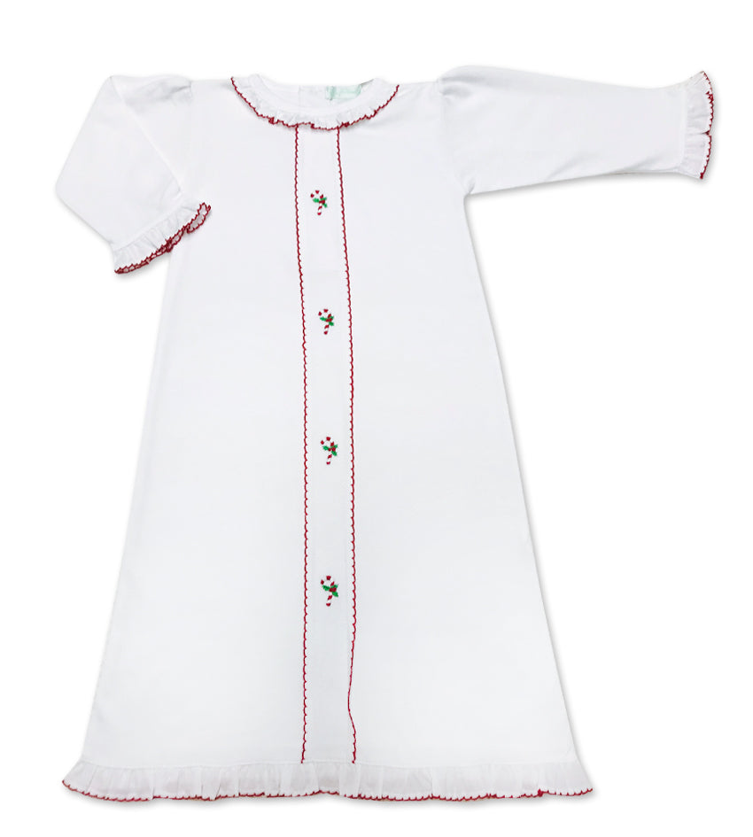 Baby Girl's Candy Cane Daygown - Little Threads Inc. Children's Clothing