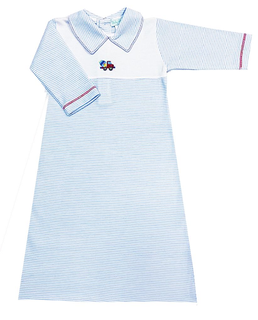 Tractor Boy Gown - Little Threads Inc. Children's Clothing