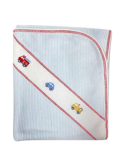 Baby Boy's Traffic Print Blanket - Little Threads Inc. Children's Clothing