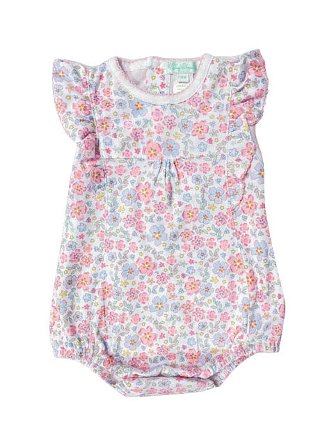 Baby Girl's Large Floral Print Onesie - Little Threads Inc. Children's Clothing