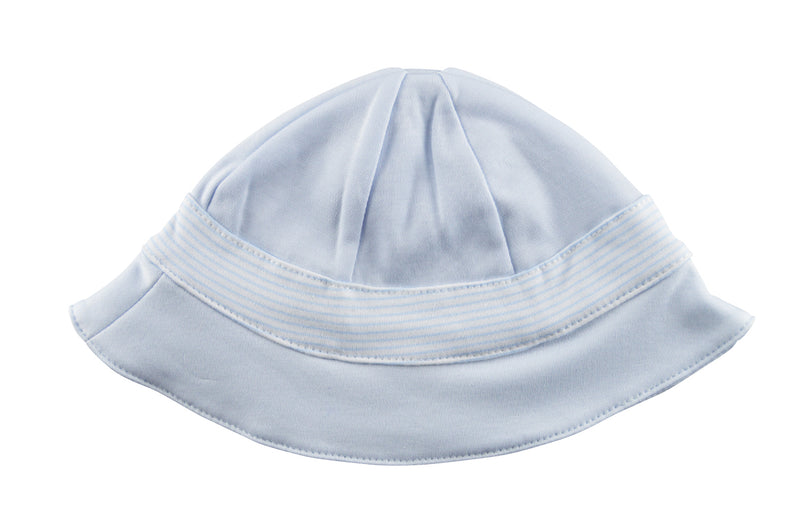 Blue Striped Sunhat - Little Threads Inc. Children's Clothing