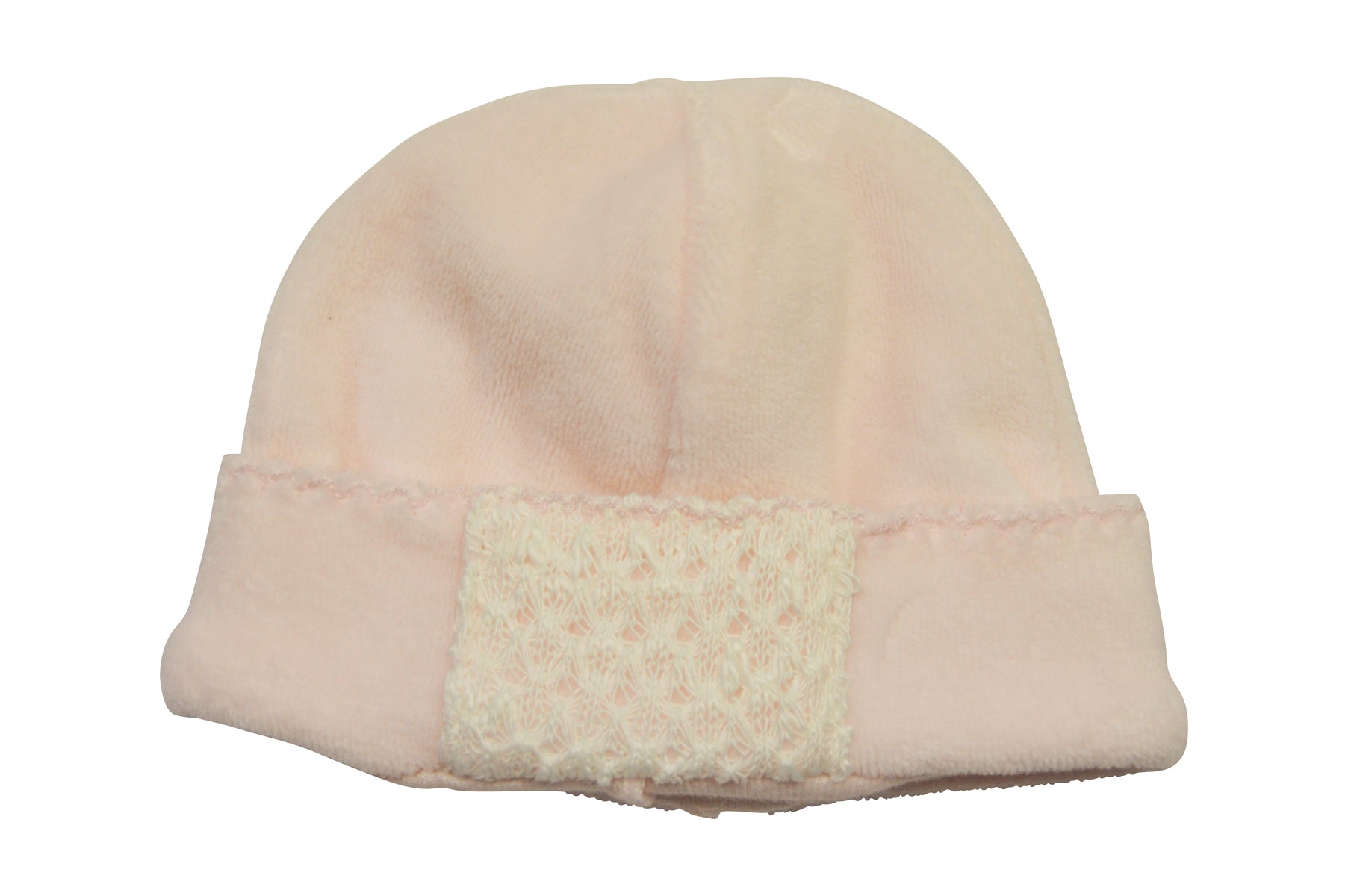 Baby Girl's Pink Knit Velour Hat - Little Threads Inc. Children's Clothing
