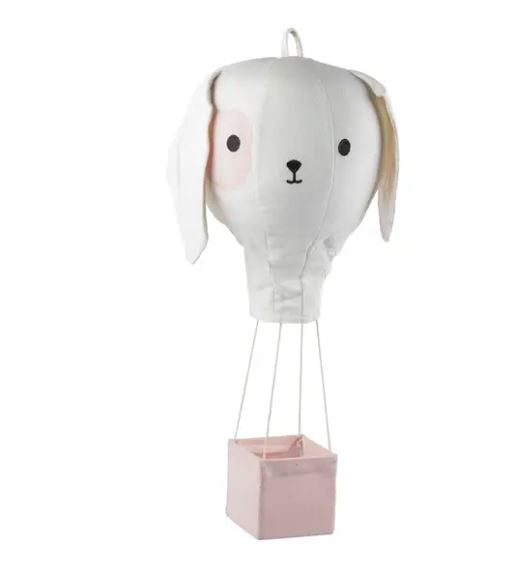 Light Pink Puppy Hot Air Balloon Mobile - Little Threads Inc. Children's Clothing