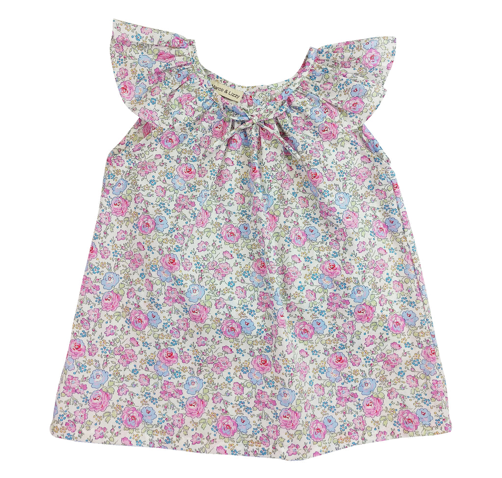 Liberty of London girl's blouse - Little Threads Inc. Children's Clothing