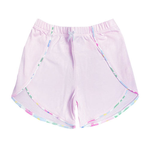 Blair Pink Knit shorts - Little Threads Inc. Children's Clothing