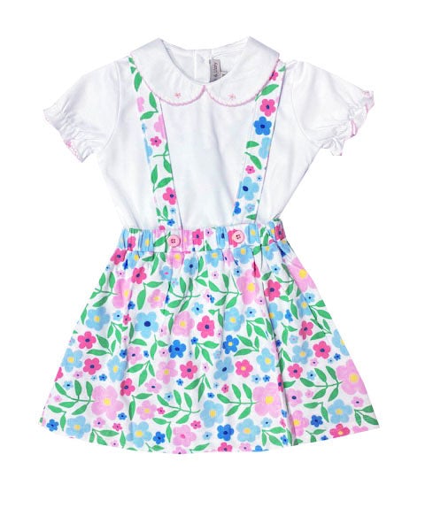 Blair Floral Skirt Set - Little Threads Inc. Children's Clothing