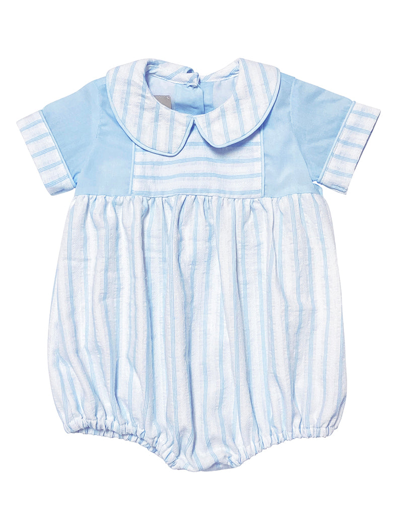 Baby Boy Striped Romper - Little Threads Inc. Children's Clothing
