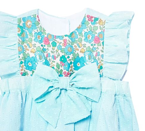 Baby Girls "Betsy Liberty of London" Romper - Little Threads Inc. Children's Clothing