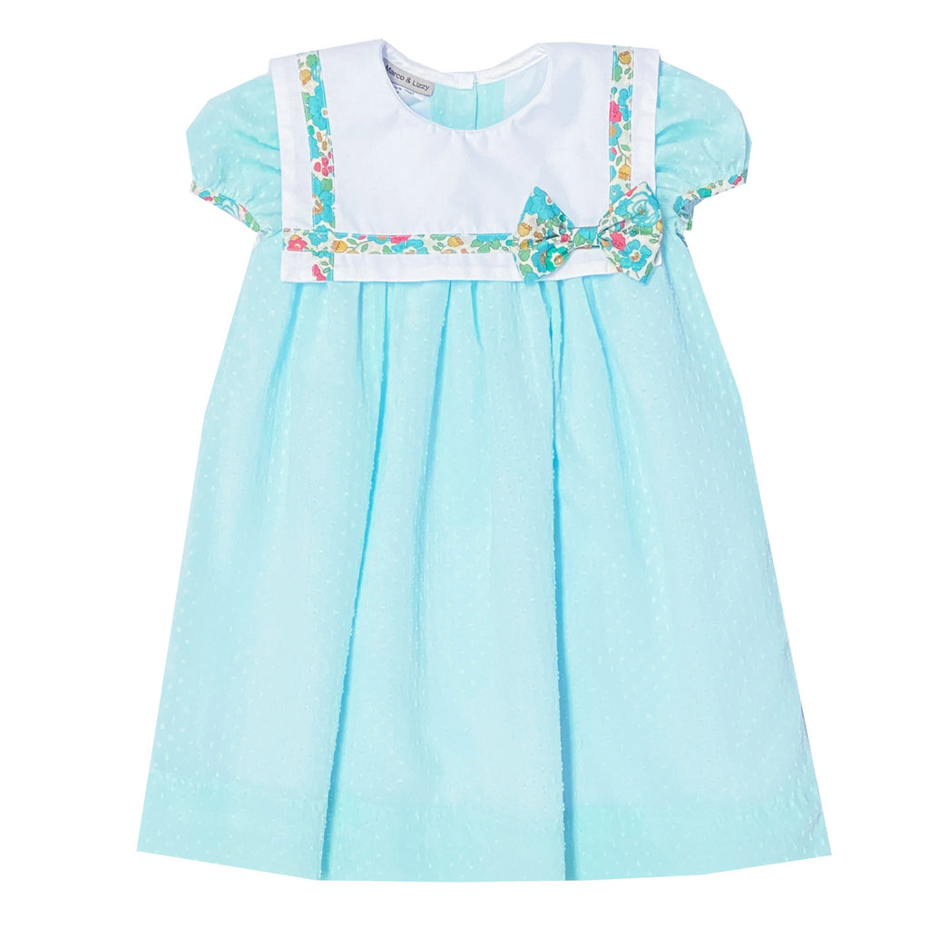 Girls "Betsy Liberty of London" Collar dress - Little Threads Inc. Children's Clothing