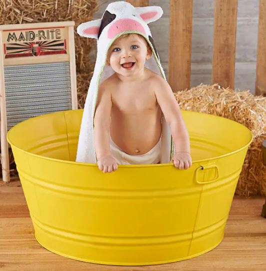 Cow baby  hooded towel - Little Threads Inc. Children's Clothing