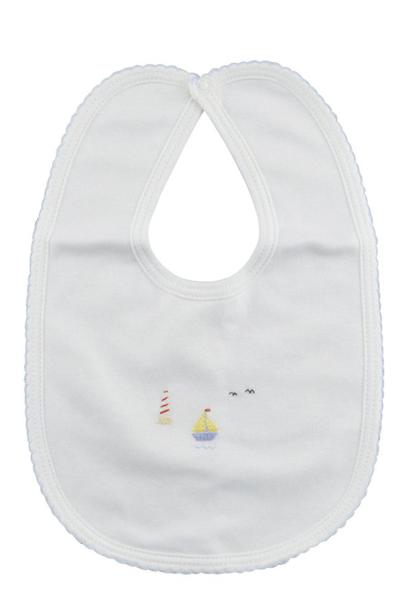 Sailboat Bib - Little Threads Inc. Children's Clothing