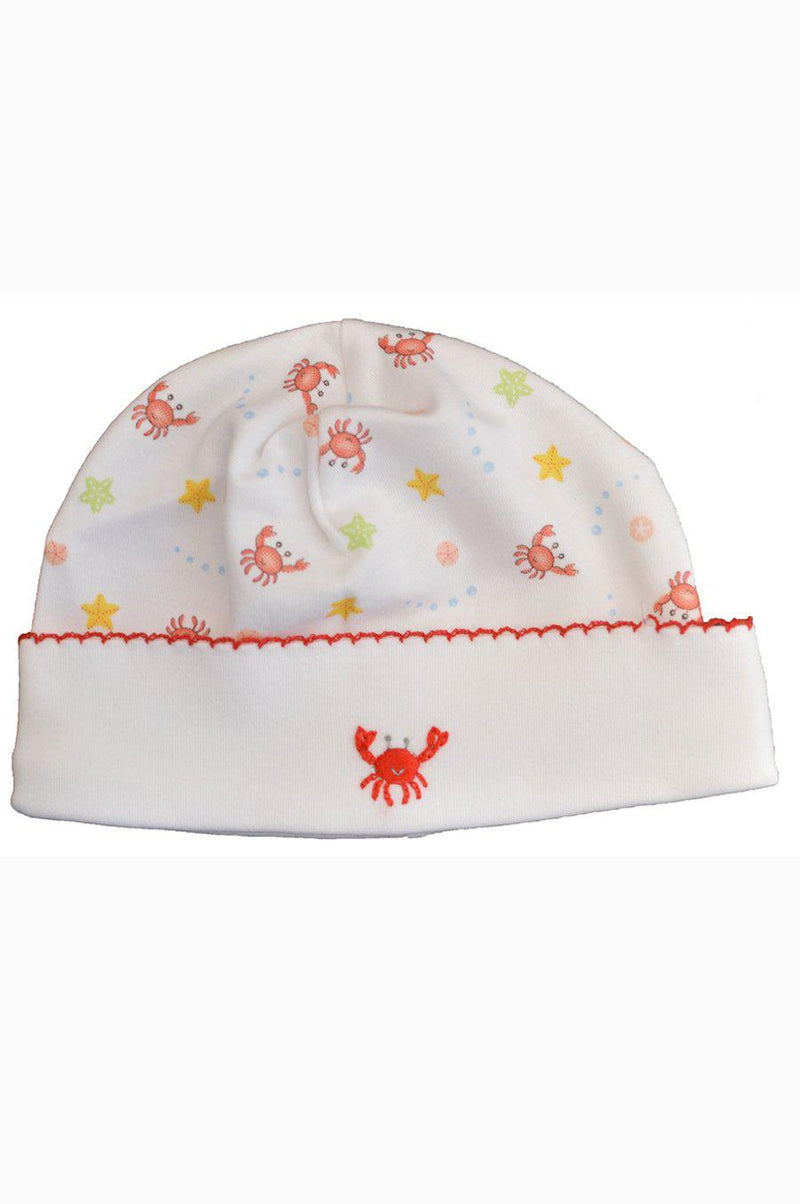Crab Print Hat - Little Threads Inc. Children's Clothing