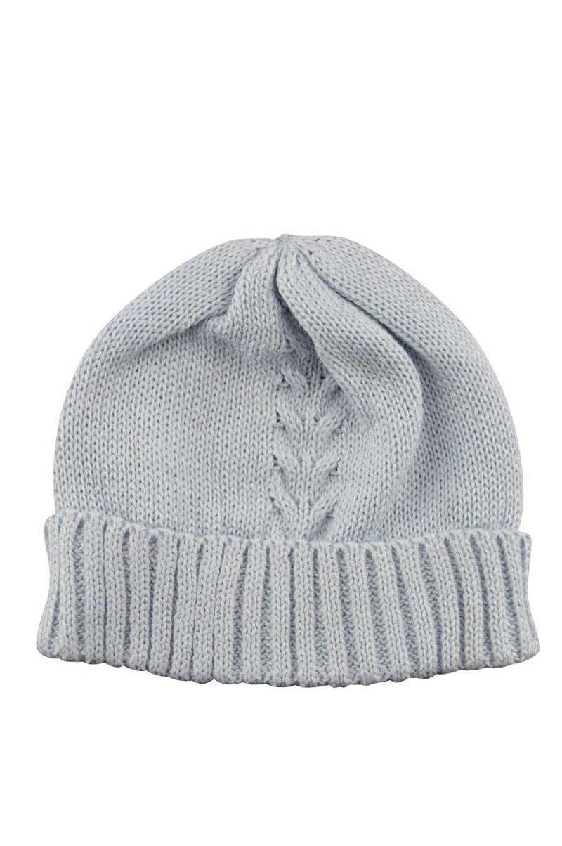 Blue Knitted Hat - Little Threads Inc. Children's Clothing